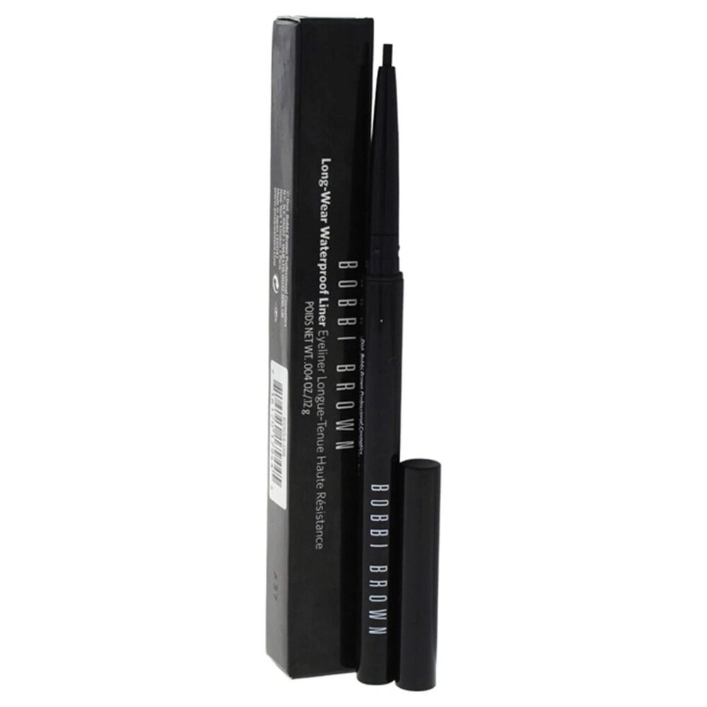 NIB Full Size Bobbi Brown Long-Wear Waterproof Liner Eyeliner Blackout